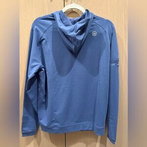 NWT SCOTTY CAMERON GALLERY Circle T Pine Performance Hoodie Pullover Blue S